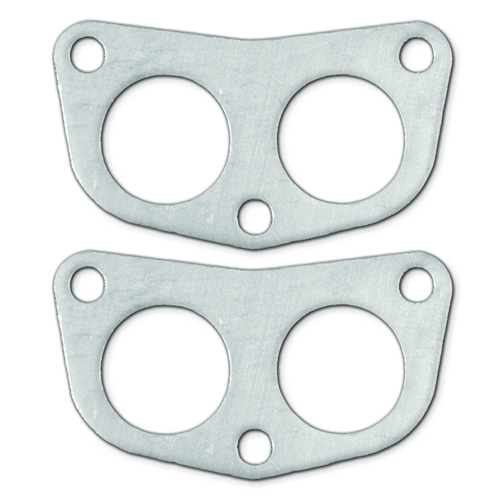 Remflex Exhaust Collector Gasket 8053; OBX Header Flange Gaskets Flexible Graphite 3 Bolt 1.750 in. (x2) 
