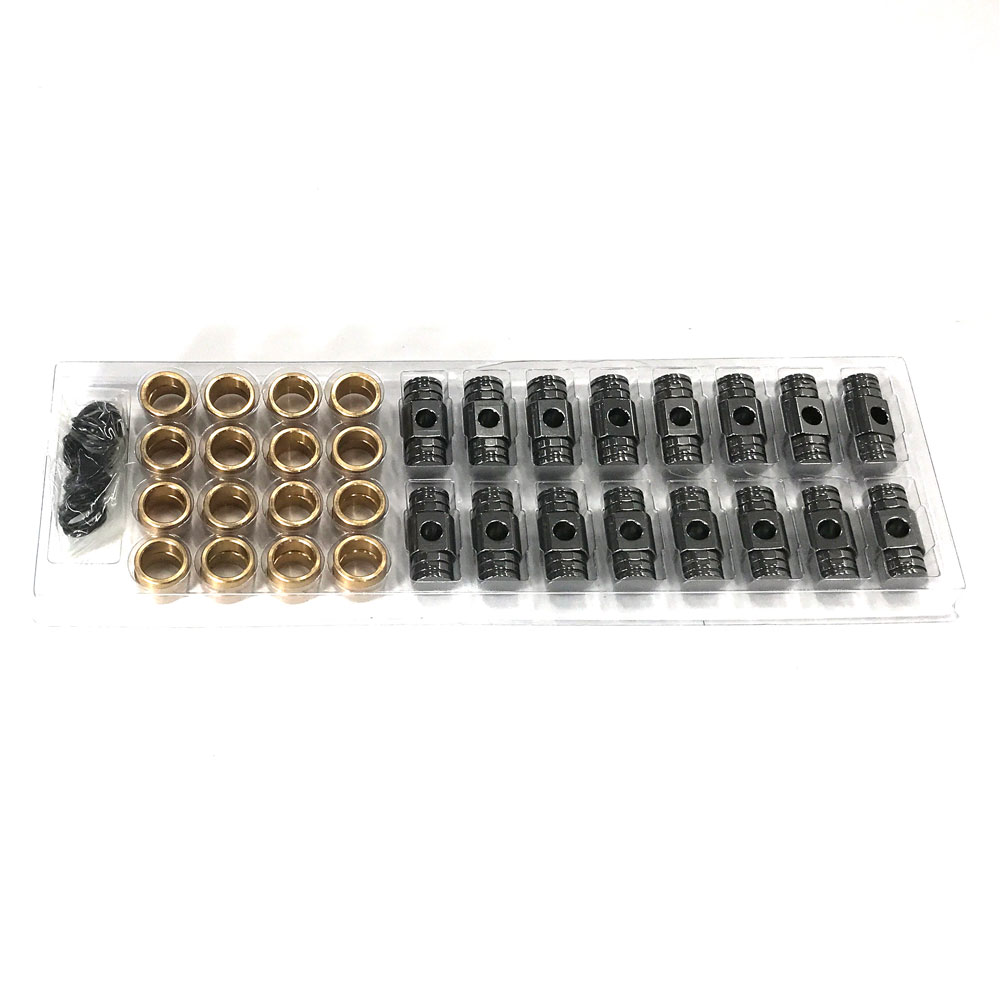Renegade Racing Components Rocker Arm Trunnion Kit 1370-16; SureOil Bronze Solid Bushing for Chevy LS 