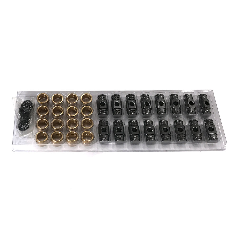 Renegade Racing Components Rocker Arm Trunnion Kit 1370-16; SureOil Bronze Solid Bushing for Chevy LS 