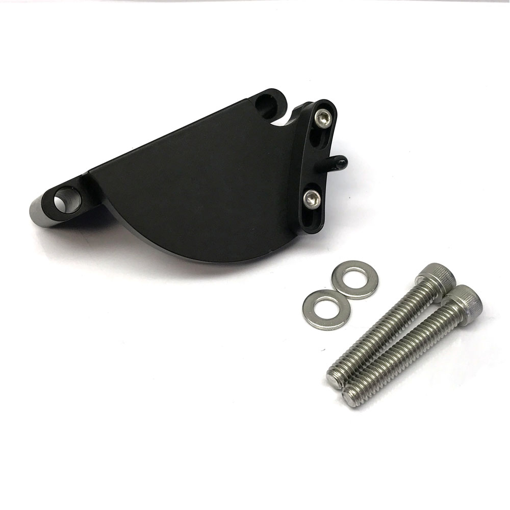 Renegade Racing Components Timing Pointer 16800; 8.000 in. Black Anodized Billet Aluminum for Chevy 396 to 454 