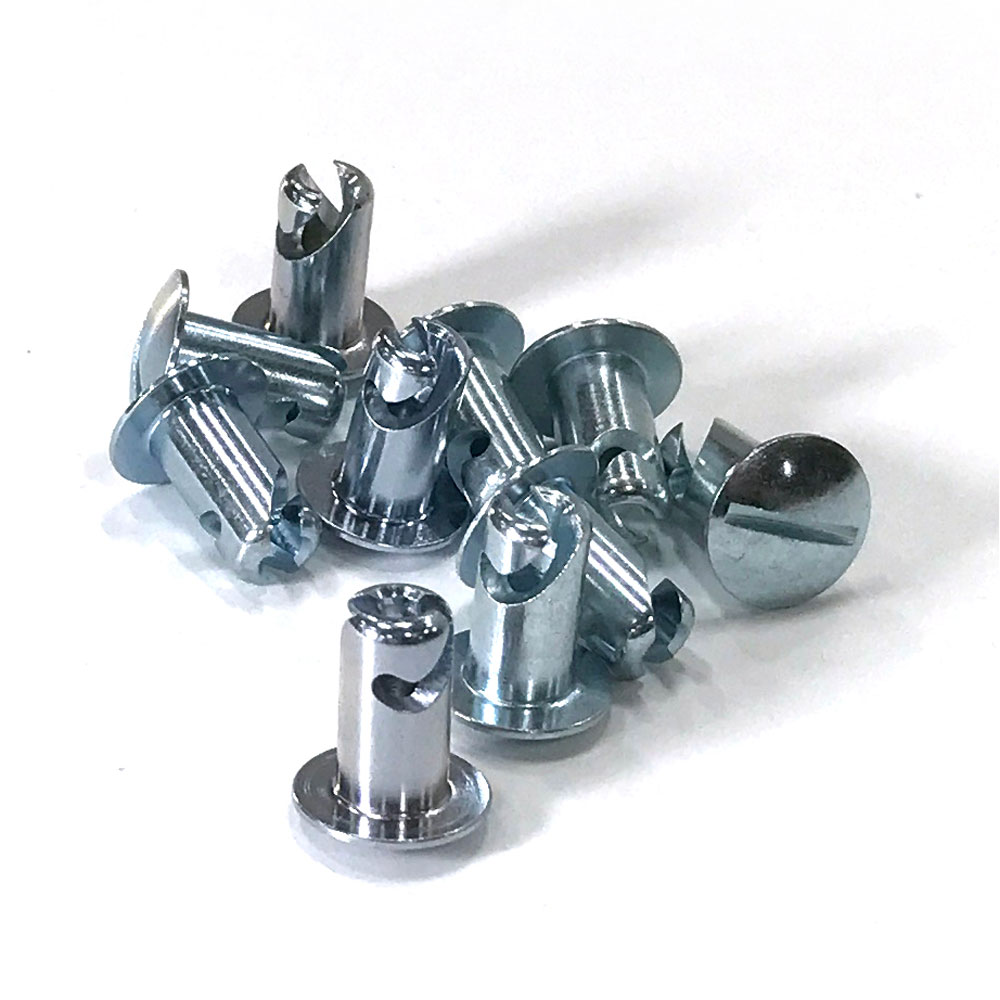 Photo for Renegade Racing Components Quick Fastener Head 17401; 5/16 in. 0.450 in. Zinc Plated Steel Oval 