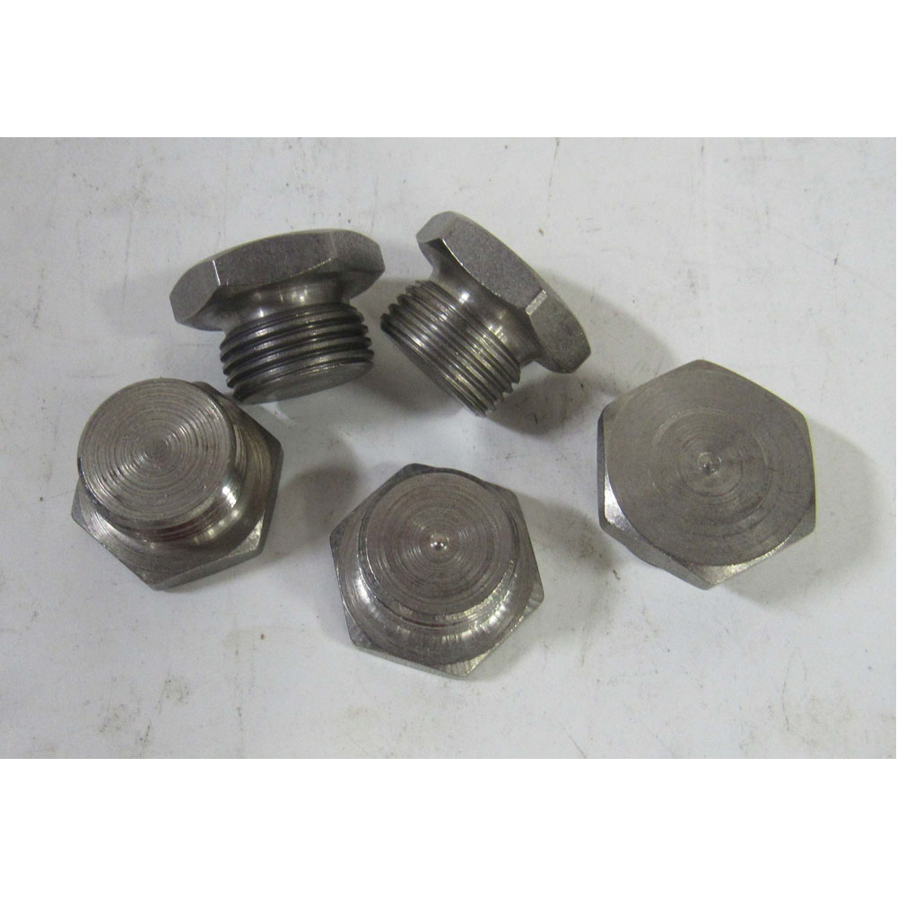 Renegade Racing Components Oxygen Sensor Bung Plug 34-15-5; M18 x 1.50 Hex Head Stainless Steel 