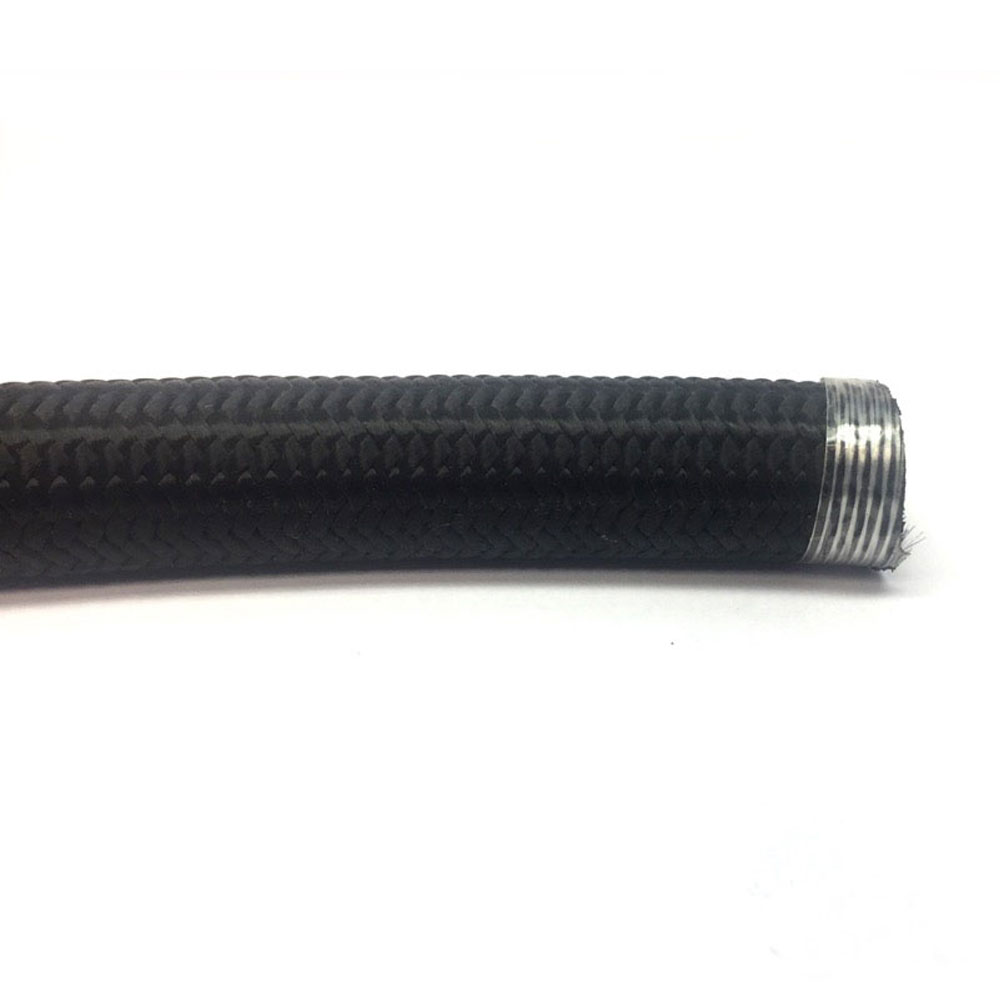 Renegade Racing Components Fuel Hose 351010; -10 AN 10 ft. Black Racing Hose 