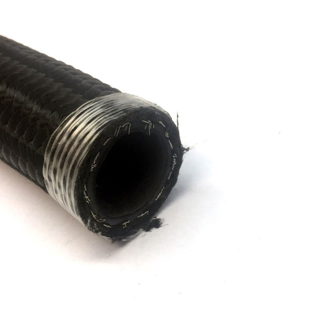 Renegade Racing Components Fuel Hose 351010; -10 AN 10 ft. Black Racing Hose 