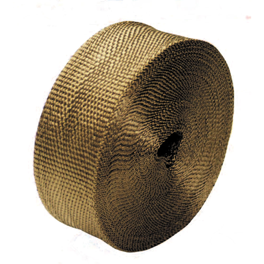 Renegade Exhaust System Wrap 4320B; Titanium Exhaust Wrap 50 ft. 2.000 in. Silver 