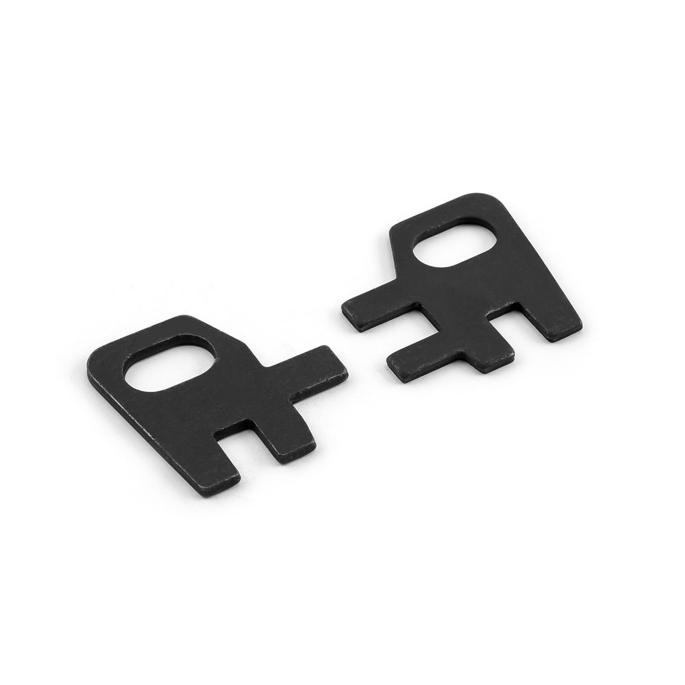 Renegade Pushrod Guide Plates 4801-8; Flat 5/16 in. for Chevy 262 to 400 
