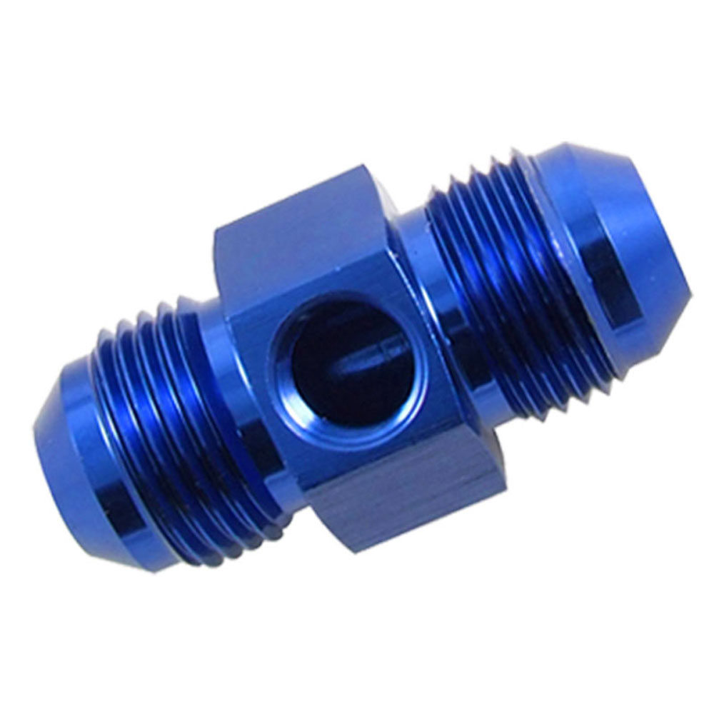 Renegade Racing Components AN Fitting 60468-1; AN to AN Union Blue -04AN Male Straight -04AN Male 
