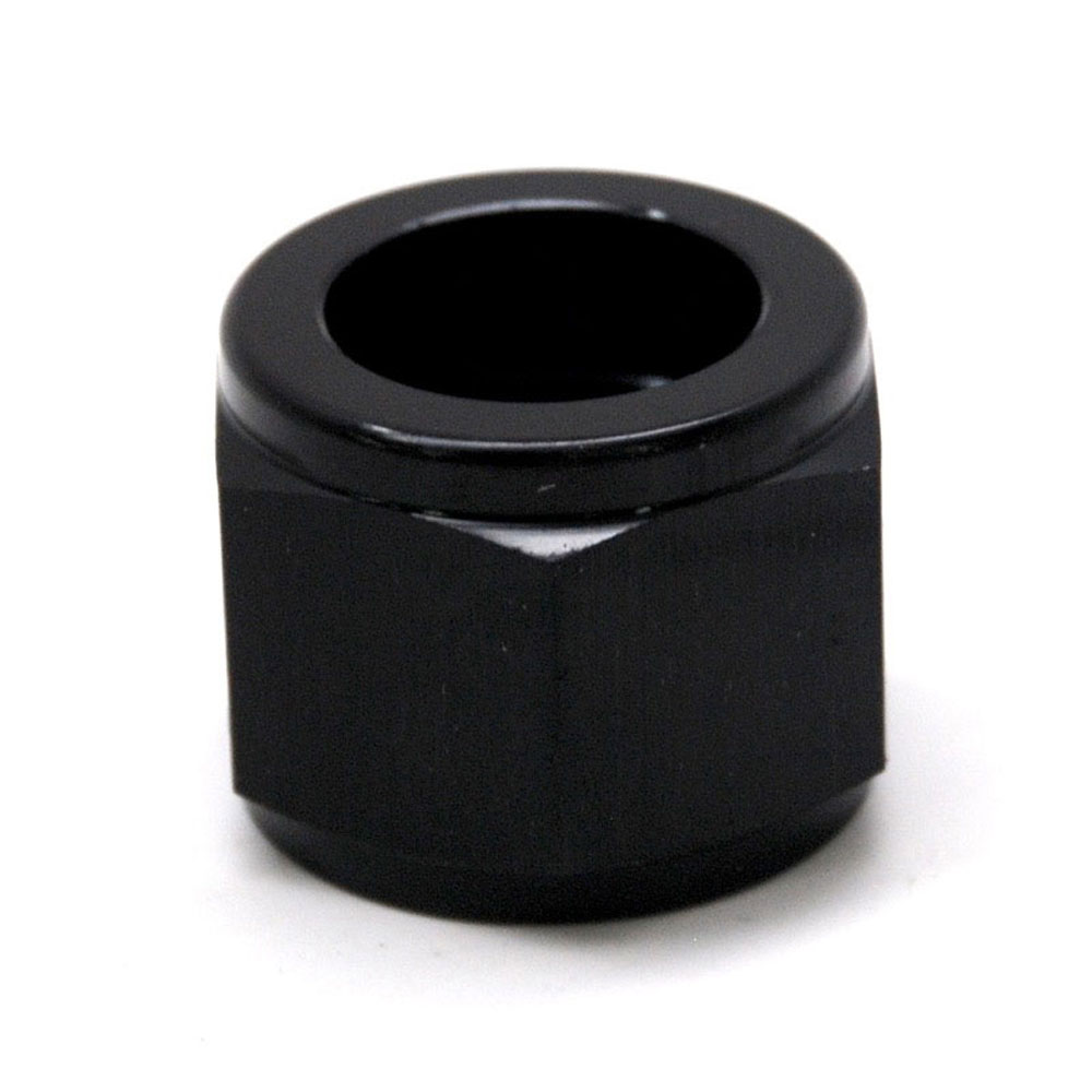 Renegade Racing Components Tube Fitting 61218-2; Tube Nut Black Anodized 3/4 in. Tube Straight -12AN Female 