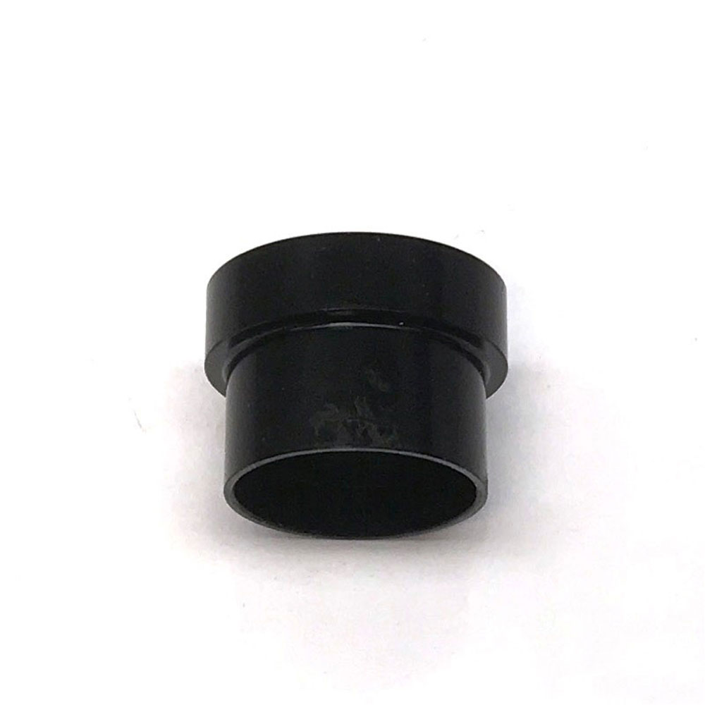 Renegade Racing Components Tube Fitting 61219-2; Tube Sleeve Black Anodized 3/4 in. Tube Straight -12AN 