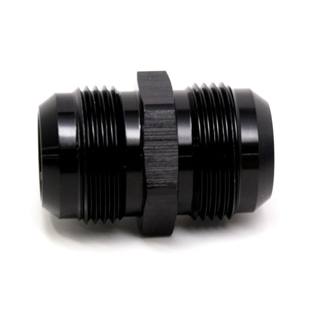 Renegade Racing Components AN Fitting 61615-2; AN to AN Union Black -16AN Male Straight -16AN Male 