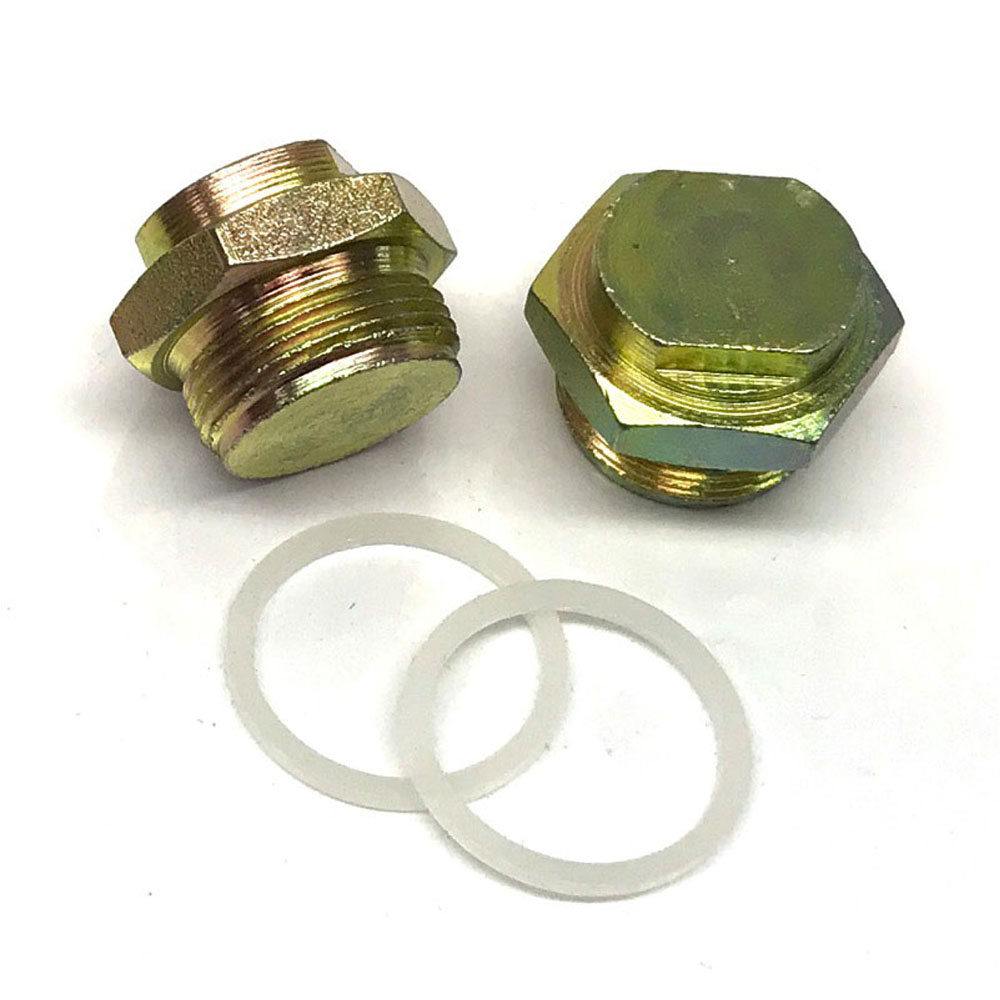 Renegade Racing Components Carburetor Fuel Inlet Fitting 62-24; Carburetor Inlet Adapter Raw 5/16 in. Barb Straight 9/16 in. -24 Male 