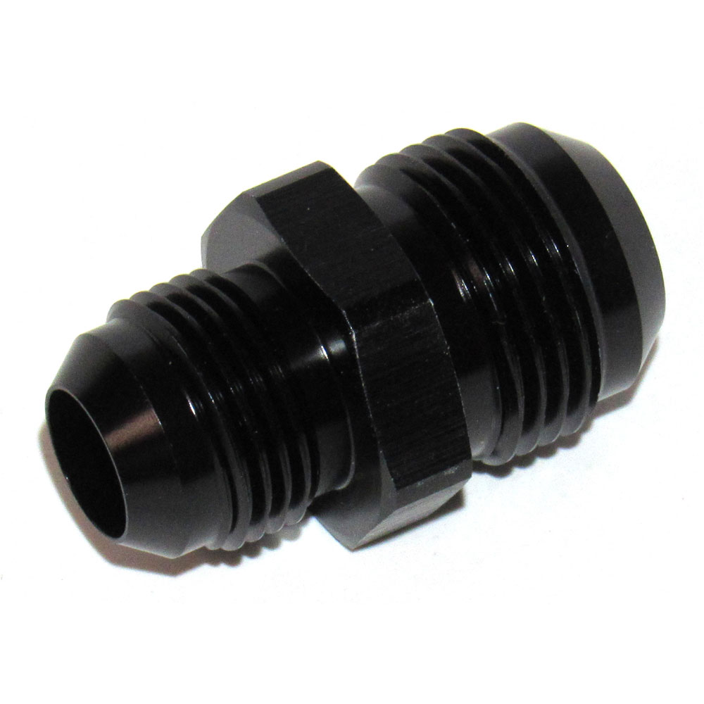 Renegade Racing Components AN Fitting 62017-2; AN to AN Reducer Black -12AN Male Straight -10AN Male 