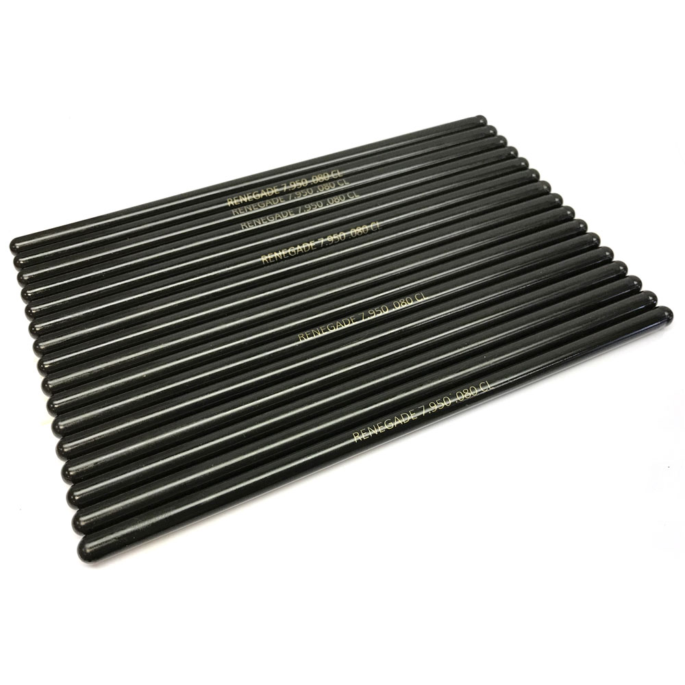 Renegade Pushrods 667950-16; Pro-Series 5/16 in. 7.950 in. 4130 Chromoly 1 Piece 