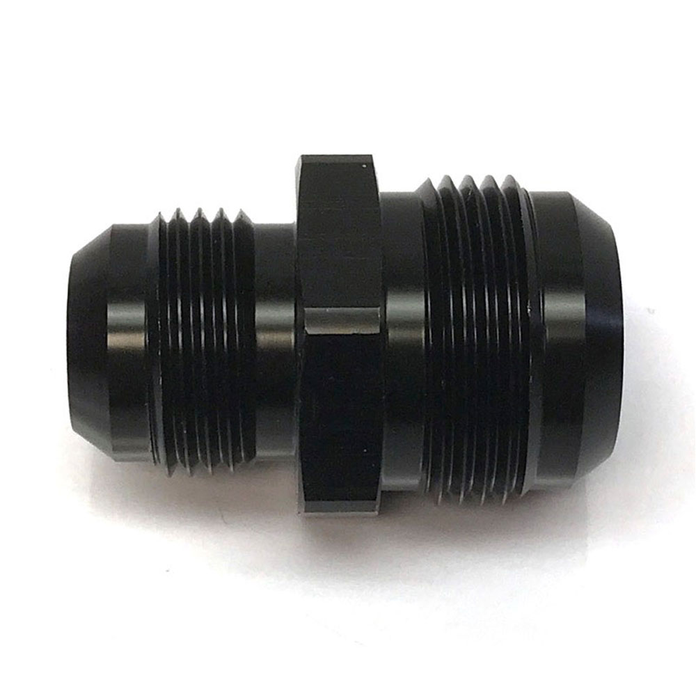 Renegade Racing Components AN Fitting 67217-2; AN to AN Reducer Black -16AN Male Straight -12AN Male 