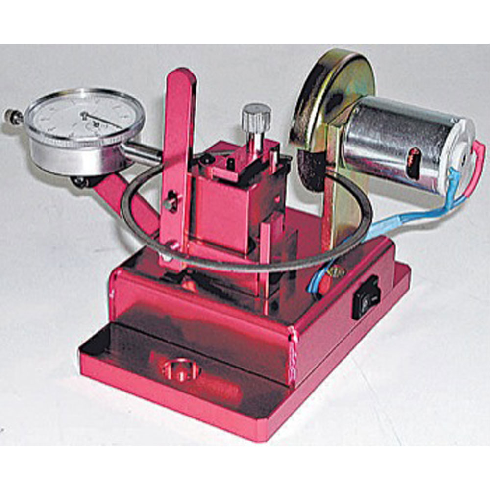 Renegade Racing Components Piston Ring Grinder 67650; Electric Piston Ring Filer 12 Volt Rechargeable Red Aluminum 