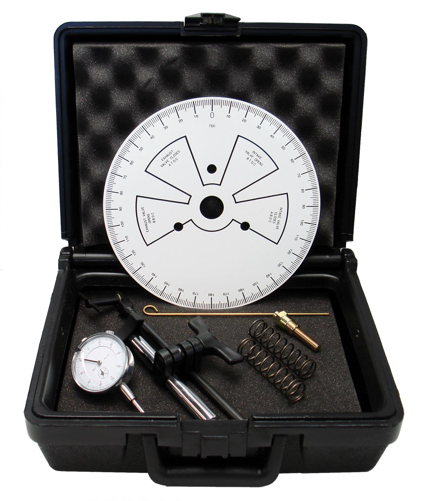 Renegade Camshaft Degree Wheel Kit 67870; Universal Degree Wheel Kit 9.000 in. White Steel 