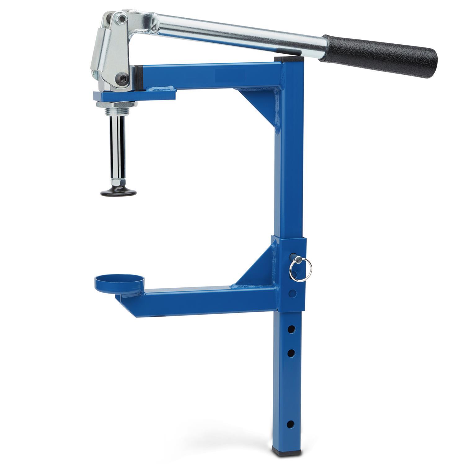 Renegade Valve Spring Compressor 68320; Heavy Duty Spring Compressor Blue Steel Head Off 12.000 in. Lever 