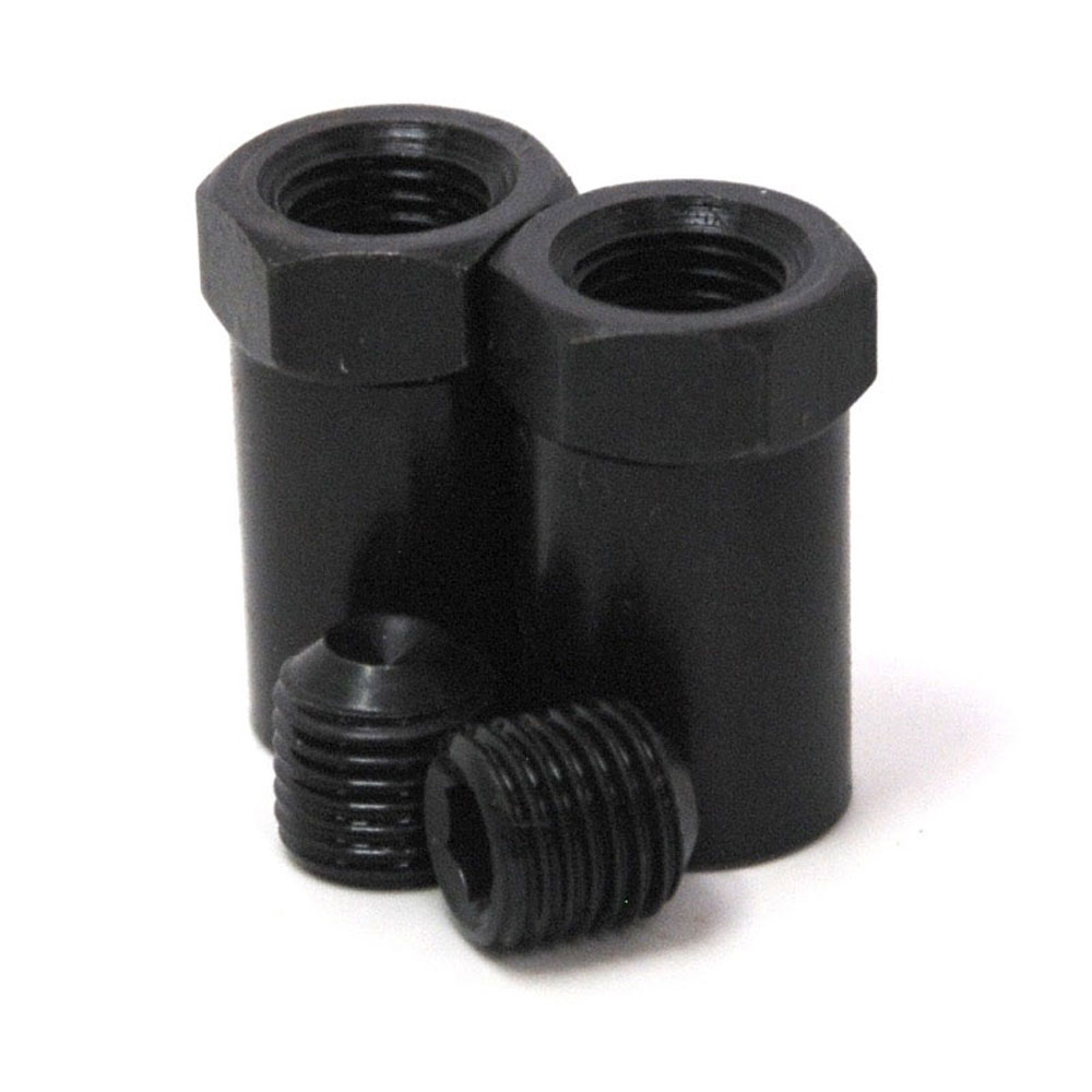 Renegade Racing Components Rocker Arm Nut Set 69350-16; 3/8 in. -24 0.550 in. Poly Lock 