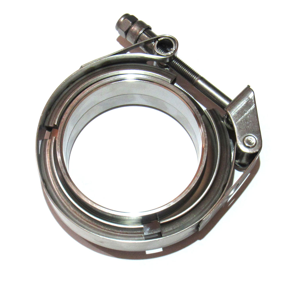 Photo for Renegade Racing Components Exhaust Clamp 73830; 3.000 in. Stainless Steel V Band