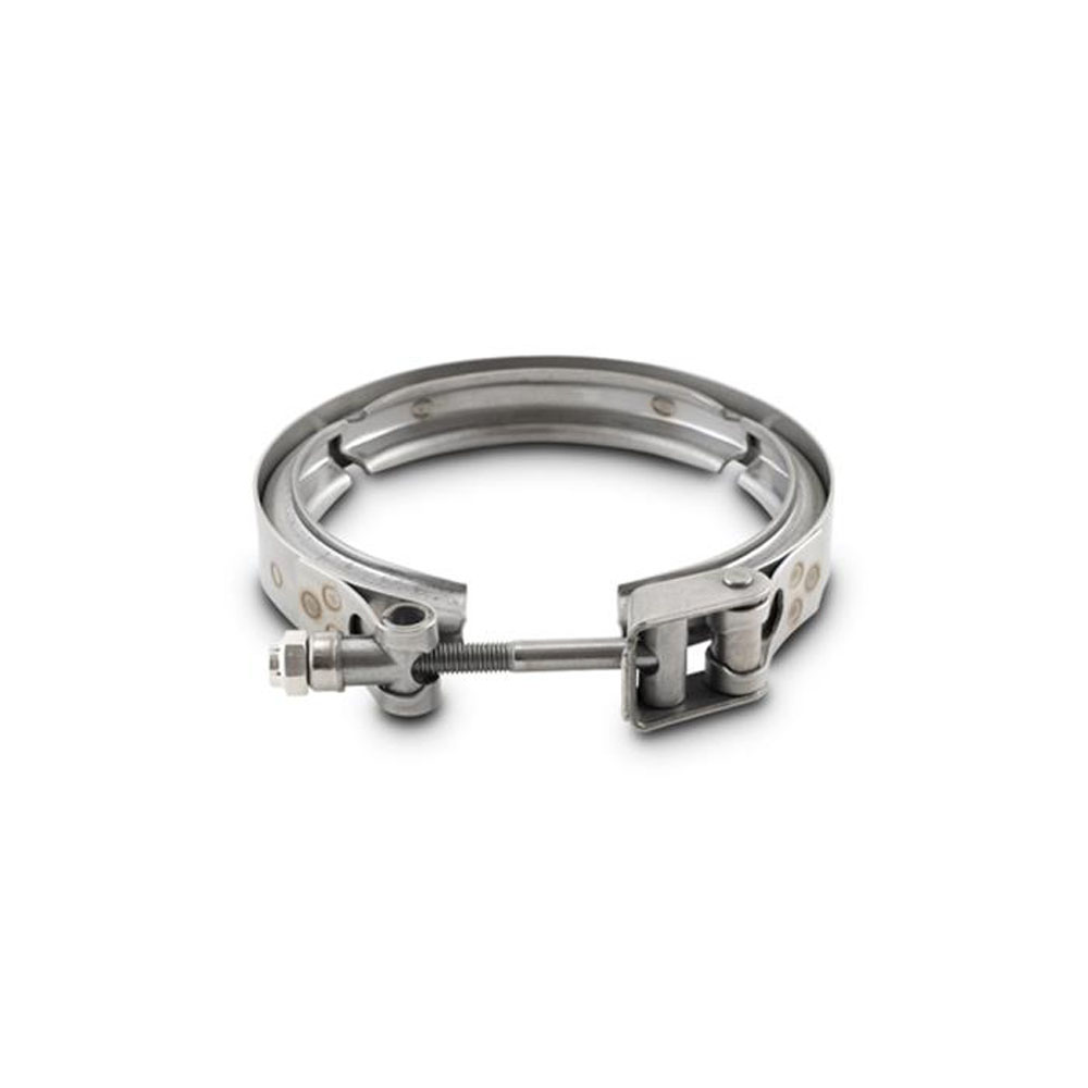 Renegade Exhaust Clamp 73940; Clamp Only 4.000 in. Stainless Steel V Band 