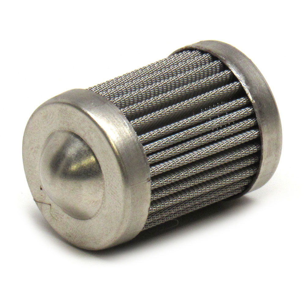 Renegade Fuel Filter Element 771499; 100 Micron Stainless Steel Mesh Gasoline 