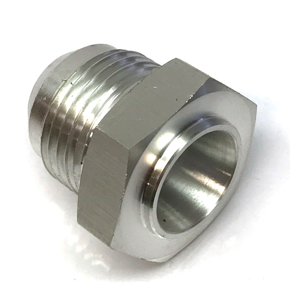 Renegade Racing Components Bung 79912; Weld On Bung Raw -12AN Male Straight 