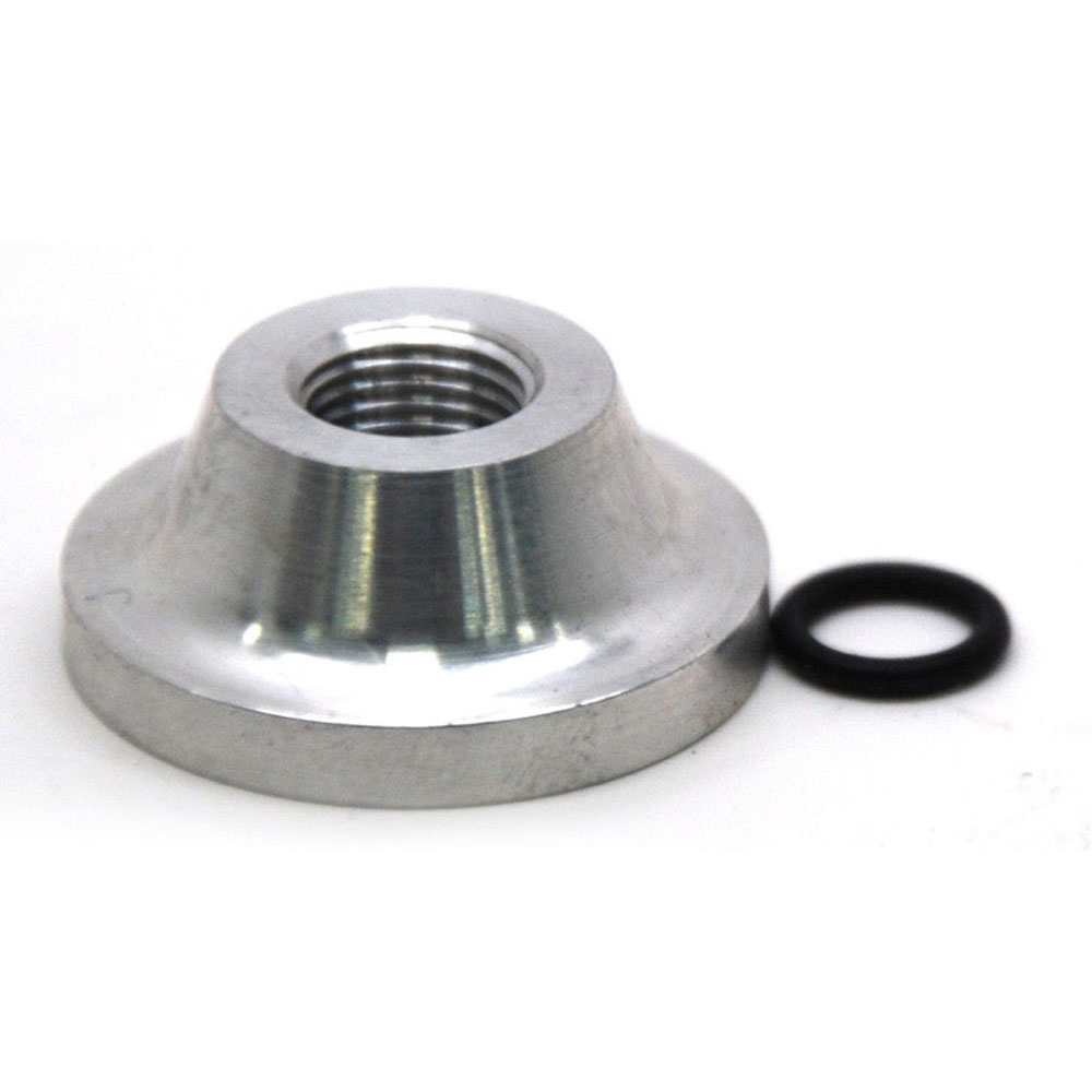 Renegade Racing Components Weld-On Fitting 80267; Weld On Bung, Wide Base Raw 1/8 in. NPT Female Straight 