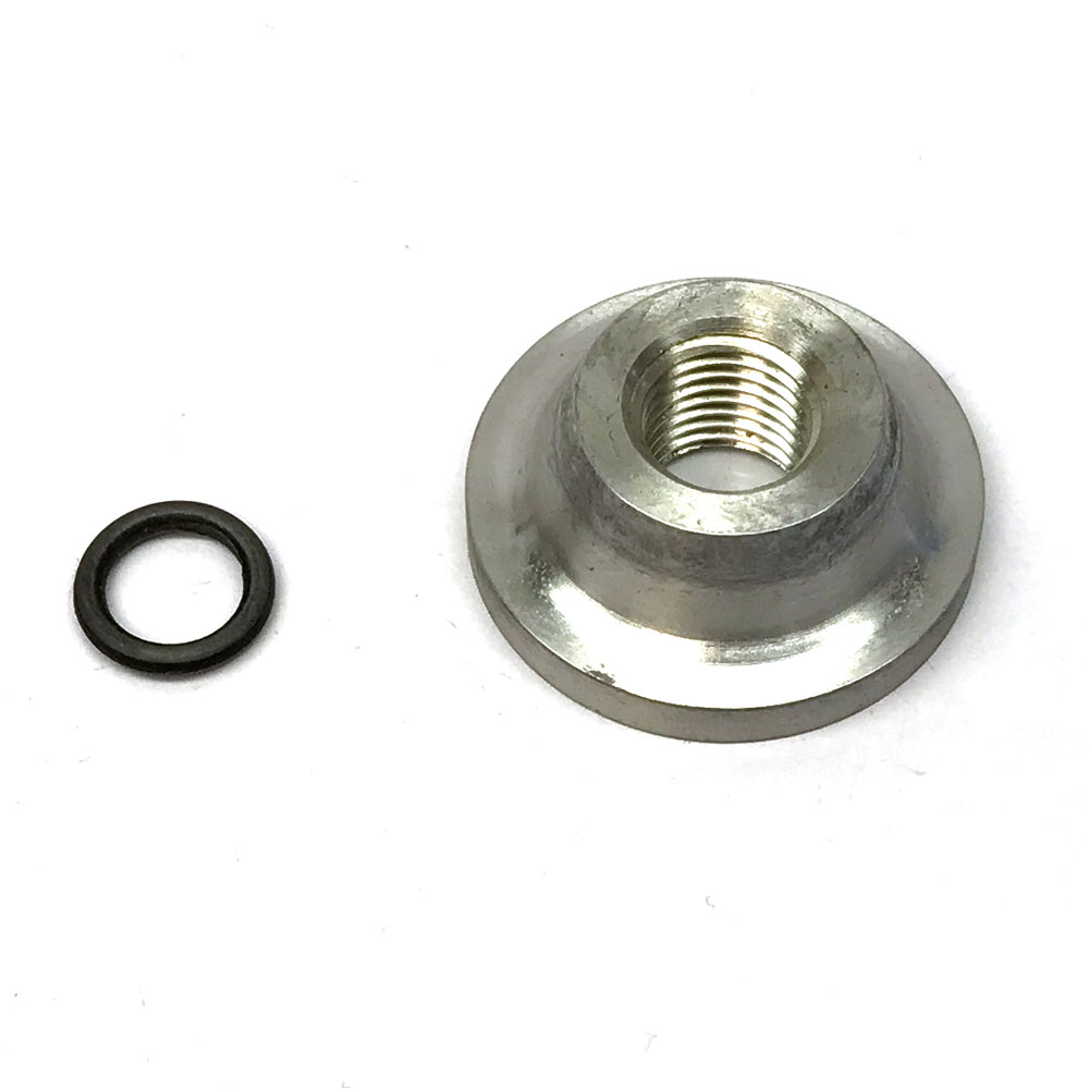 Renegade Bung 80471; Weld-On Bung Natural -04AN ORB Female Straight 