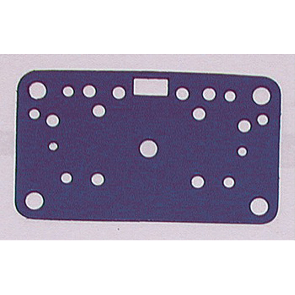 Renegade Carburetor Metering Block Gasket 81-130; Holley Metering Plate Gasket Blue Non-Stick Nitrile 4160, Secondary Gasoline, Alcohol 