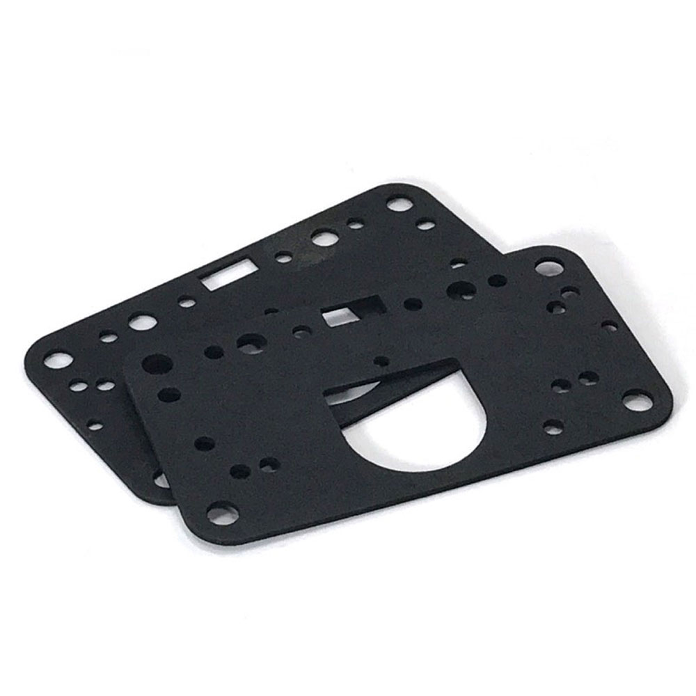 Renegade Racing Components Carburetor Metering Block Gasket 81-29; Holley Metering Block Gasket Black Nitrile 2300, 4150, 4160, 4500 Gasoline, Alcohol 
