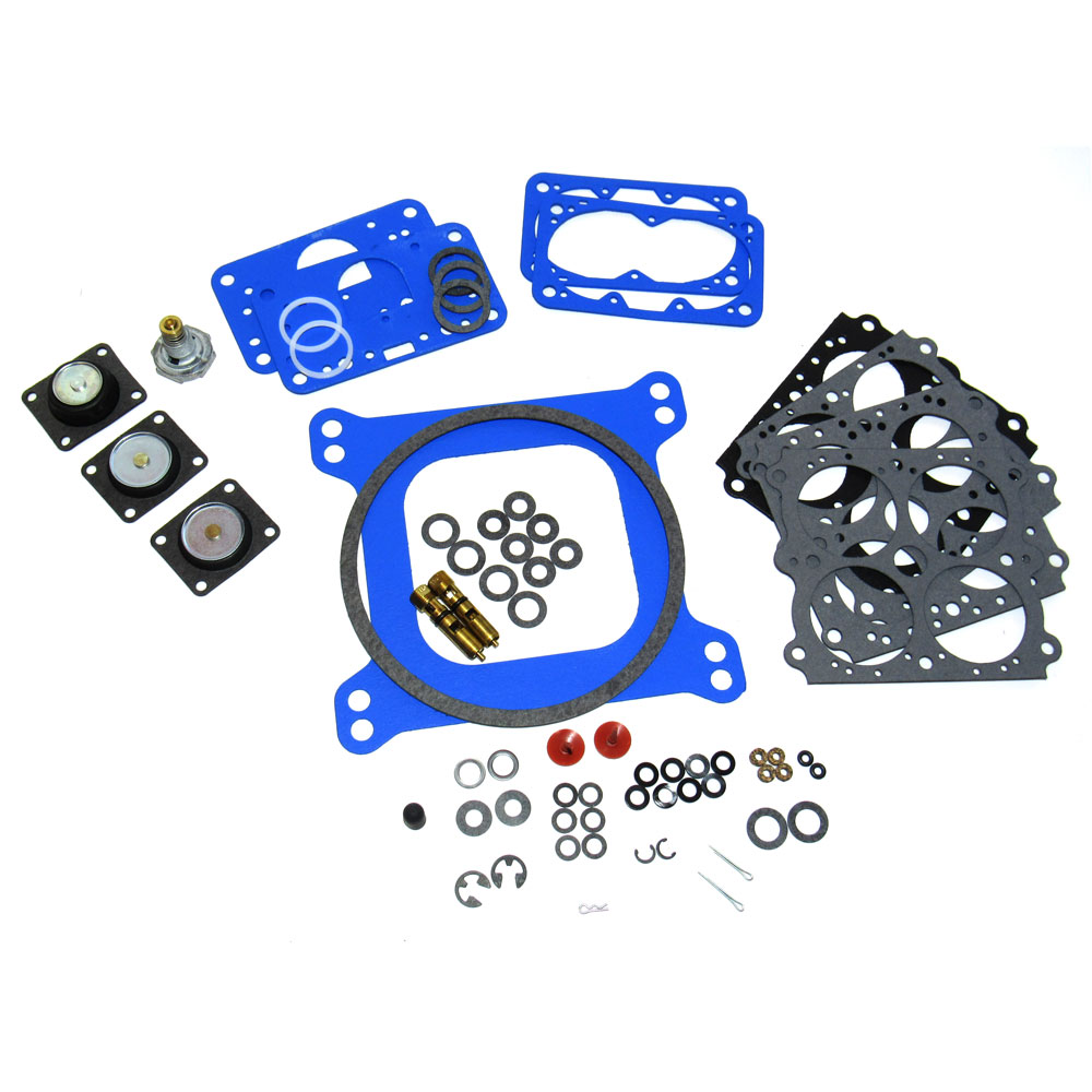 Renegade Carburetor Repair Kit 83-485; Rebuild Kit, Blue Non-Stick Holley 4150 