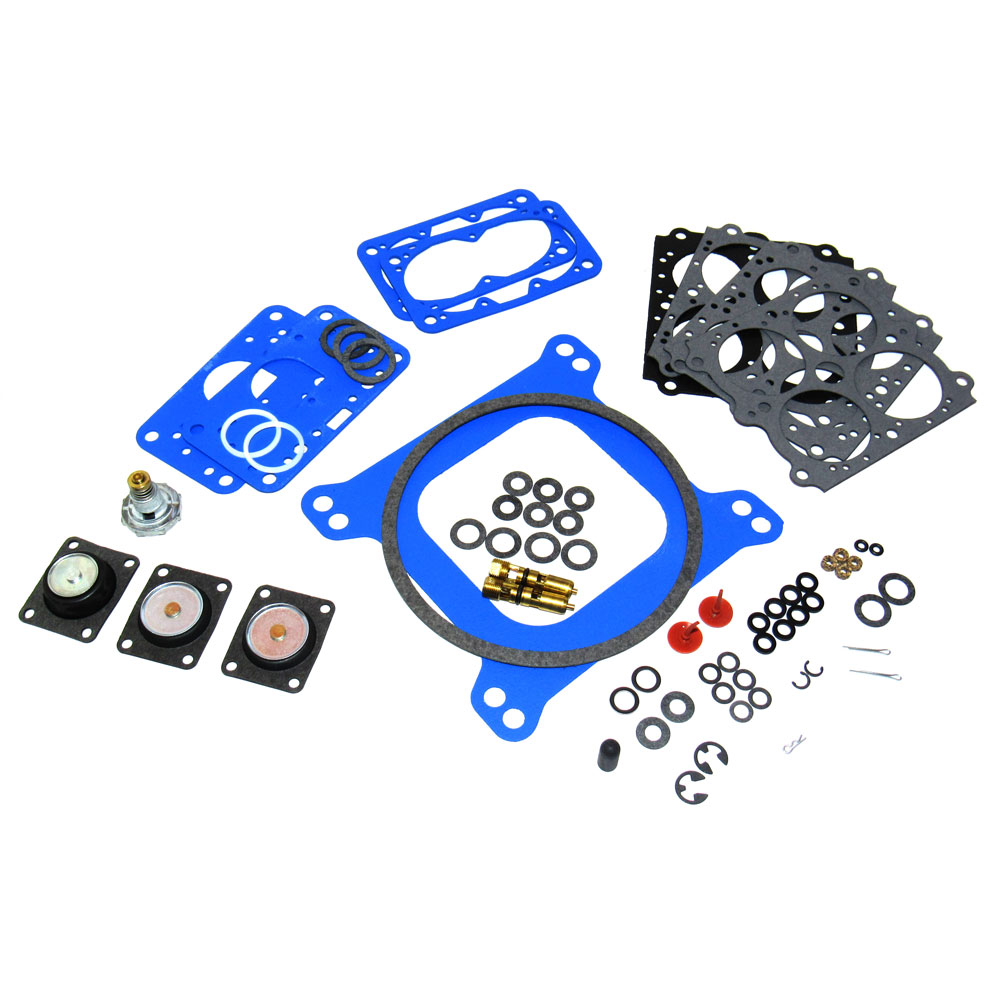 Renegade Carburetor Repair Kit 83-485; Rebuild Kit, Blue Non-Stick Holley 4150 
