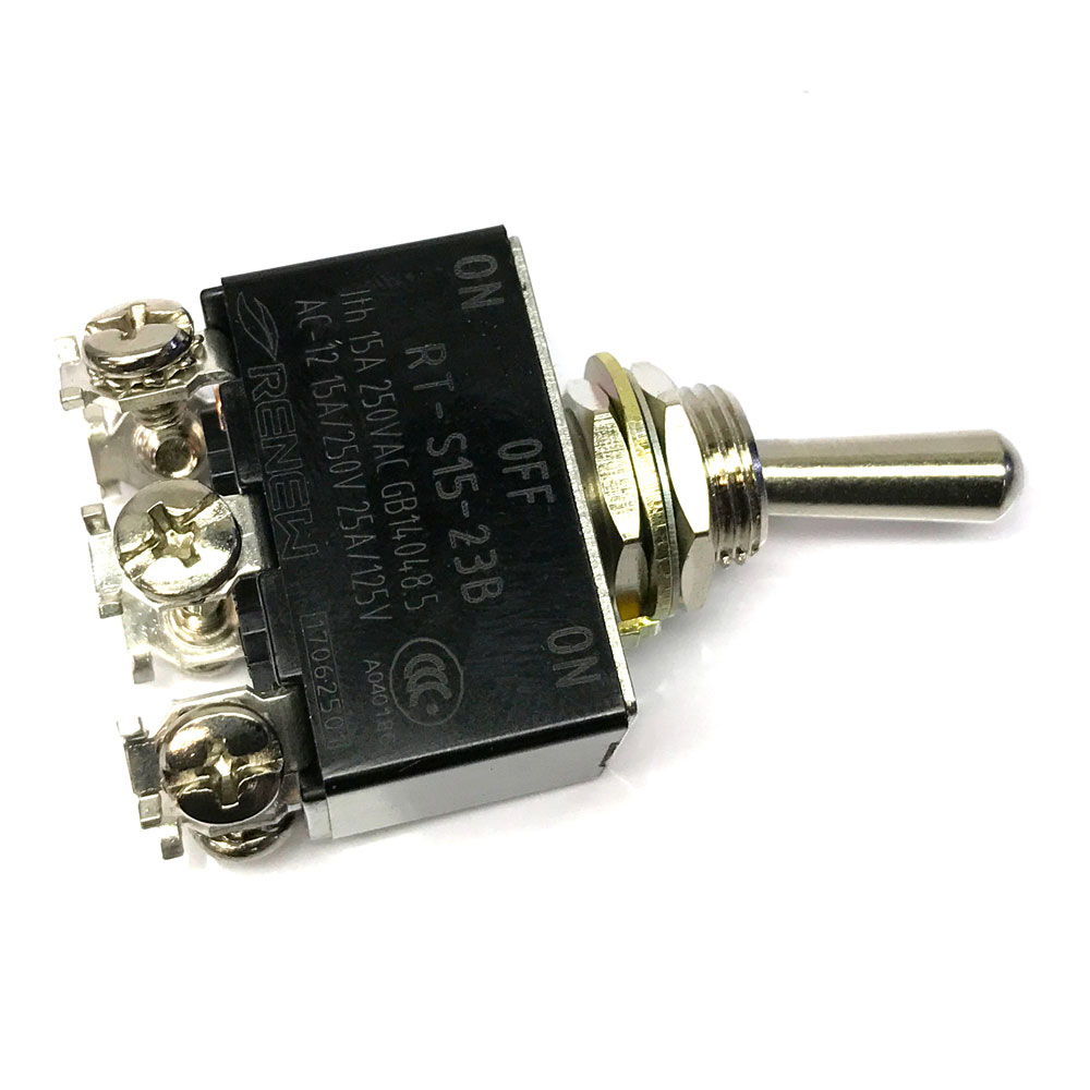 Renegade Toggle Switch 84203; 20 Amp Unlighted Dual Dual Toggle 