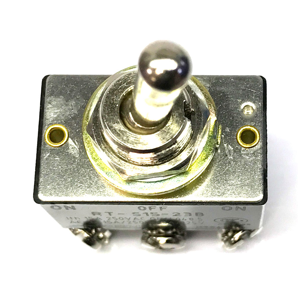 Renegade Toggle Switch 84203; 20 Amp Unlighted Dual Dual Toggle 