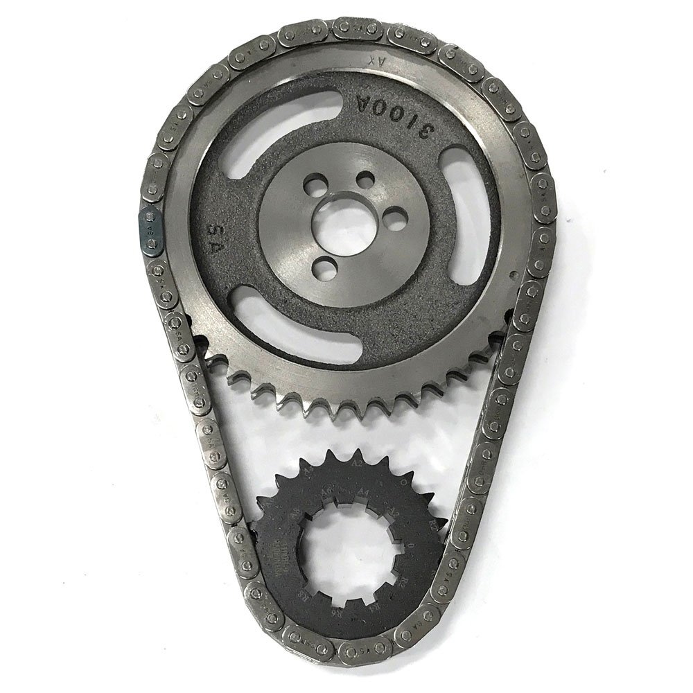 Renegade Racing Components Timing Set 9-3100T9; Sportsman Double Roller 0.250 in. for Chevy 262 to 400 