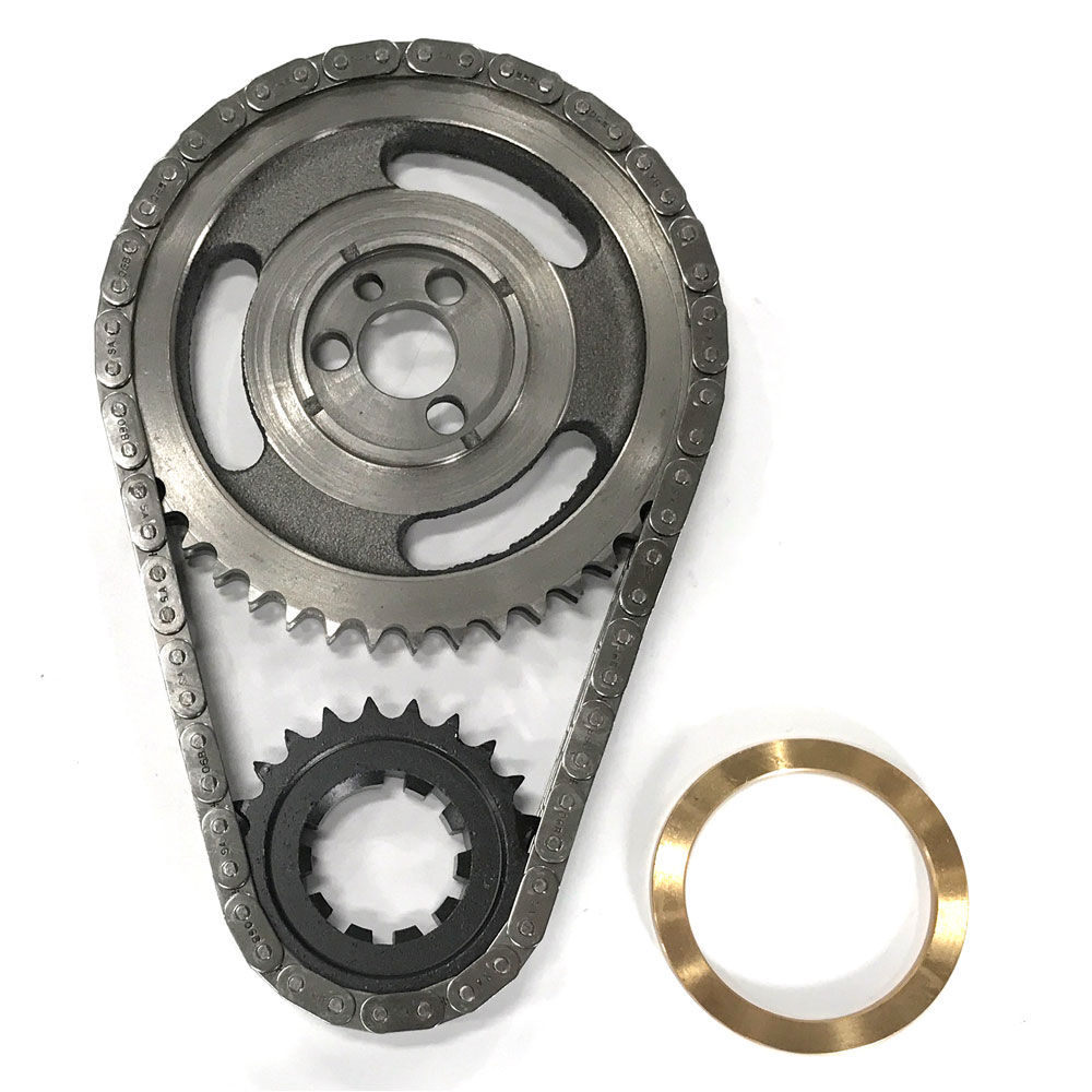 Renegade Racing Components Timing Set 9-3100W9; Sportsman Double Roller 0.250 in. for Chevy 262 to 400 