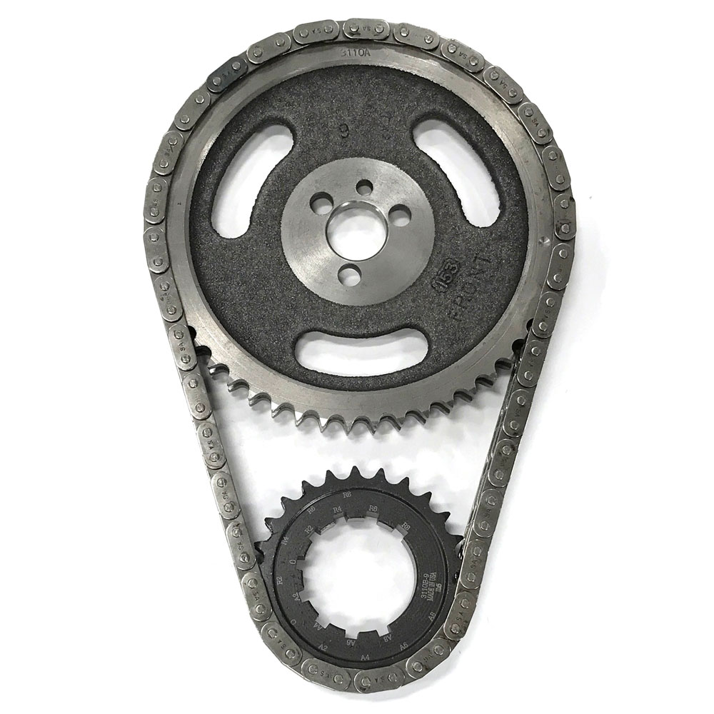 Renegade Timing Set 9-3110-9; Sportsman Double Roller 0.250 in. for Chevy 396 to 454 