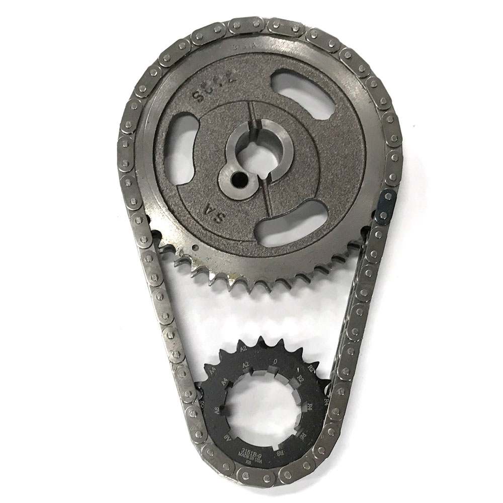 Renegade Racing Components Timing Set 9-3138-9; Sportsman Double Roller 0.250 in. for Ford 289 to 351W 