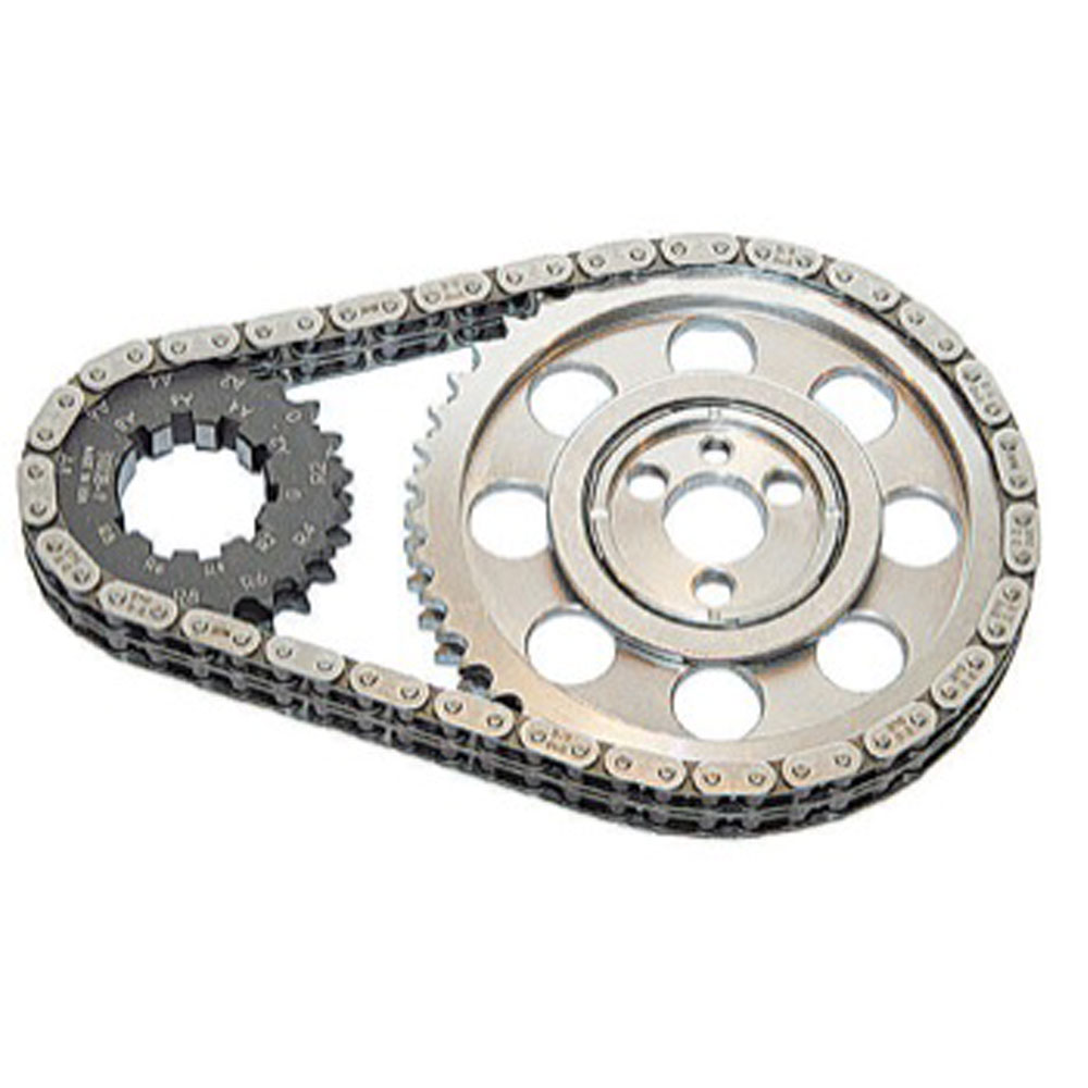 Renegade Racing Components Timing Set 9-3600T9; Pro Series Double Roller 0.250 in. for Chevy 262 to 400 