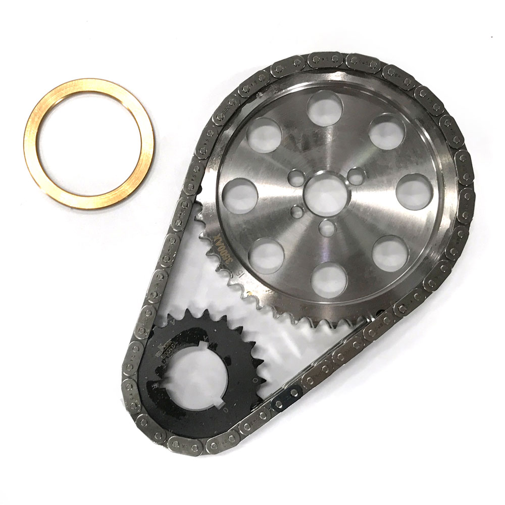 Renegade Racing Components Timing Set 9-3600W; Pro Series Double Roller 0.250 in. for Chevy 262 to 400 