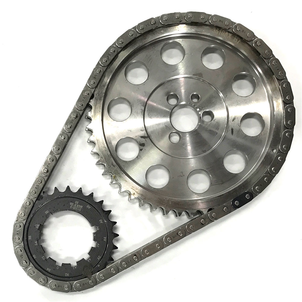 Renegade Timing Set 9-3610T9; Pro Series Double Roller 0.250 in. for Chevy 396 to 454 