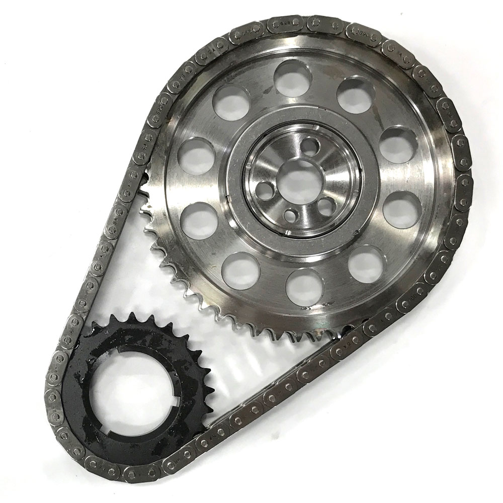 Renegade Racing Components Timing Set 9-3610T; Pro Series Double Roller 0.250 in. for Chevy 396 to 454 