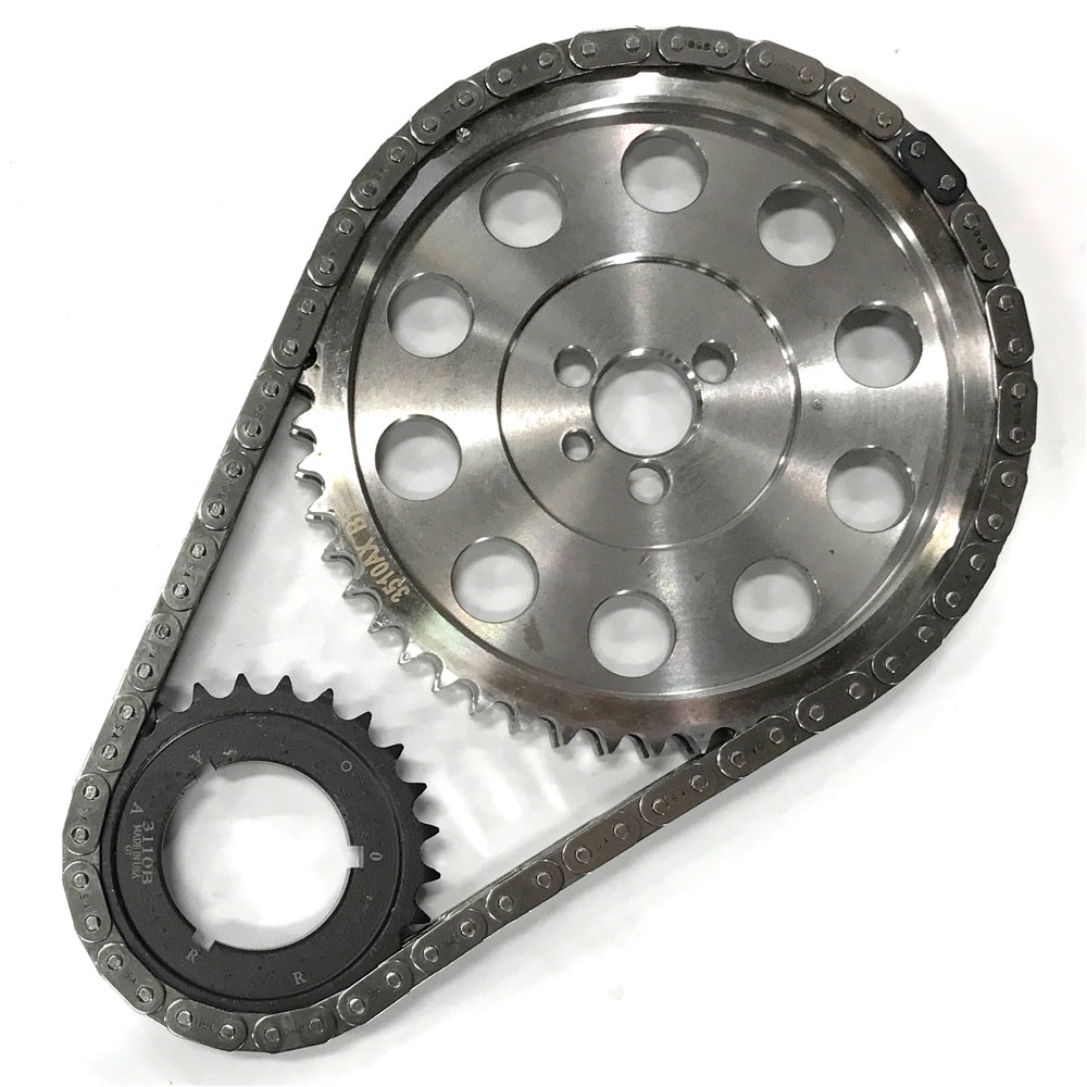 Renegade Racing Components Timing Set 9-3610T; Pro Series Double Roller 0.250 in. for Chevy 396 to 454 