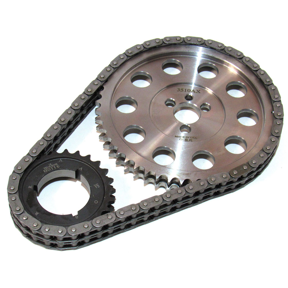 Renegade Racing Components Timing Set 9-3610W; Pro Series Double Roller 0.250 in. for Chevy 396 to 454 