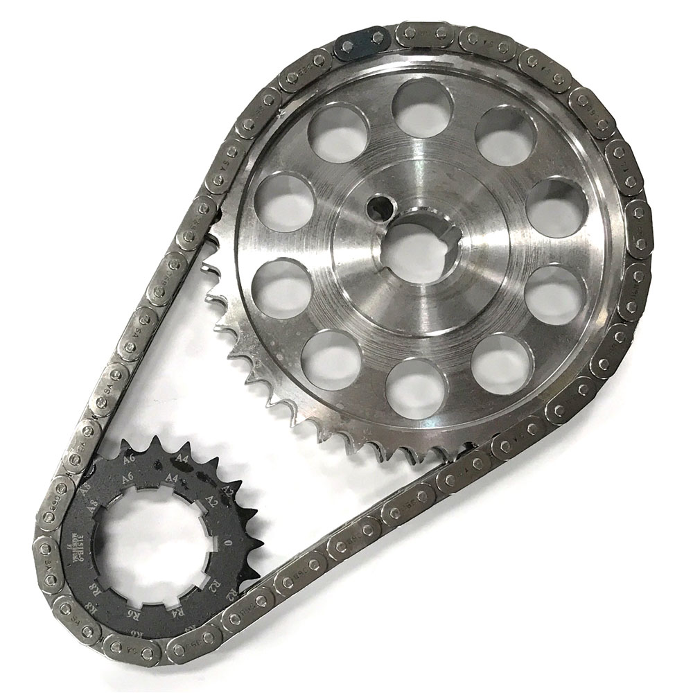 Renegade Timing Set 9-3635T9; Pro Series Double Roller 0.250 in. for Ford 289 to 351W 