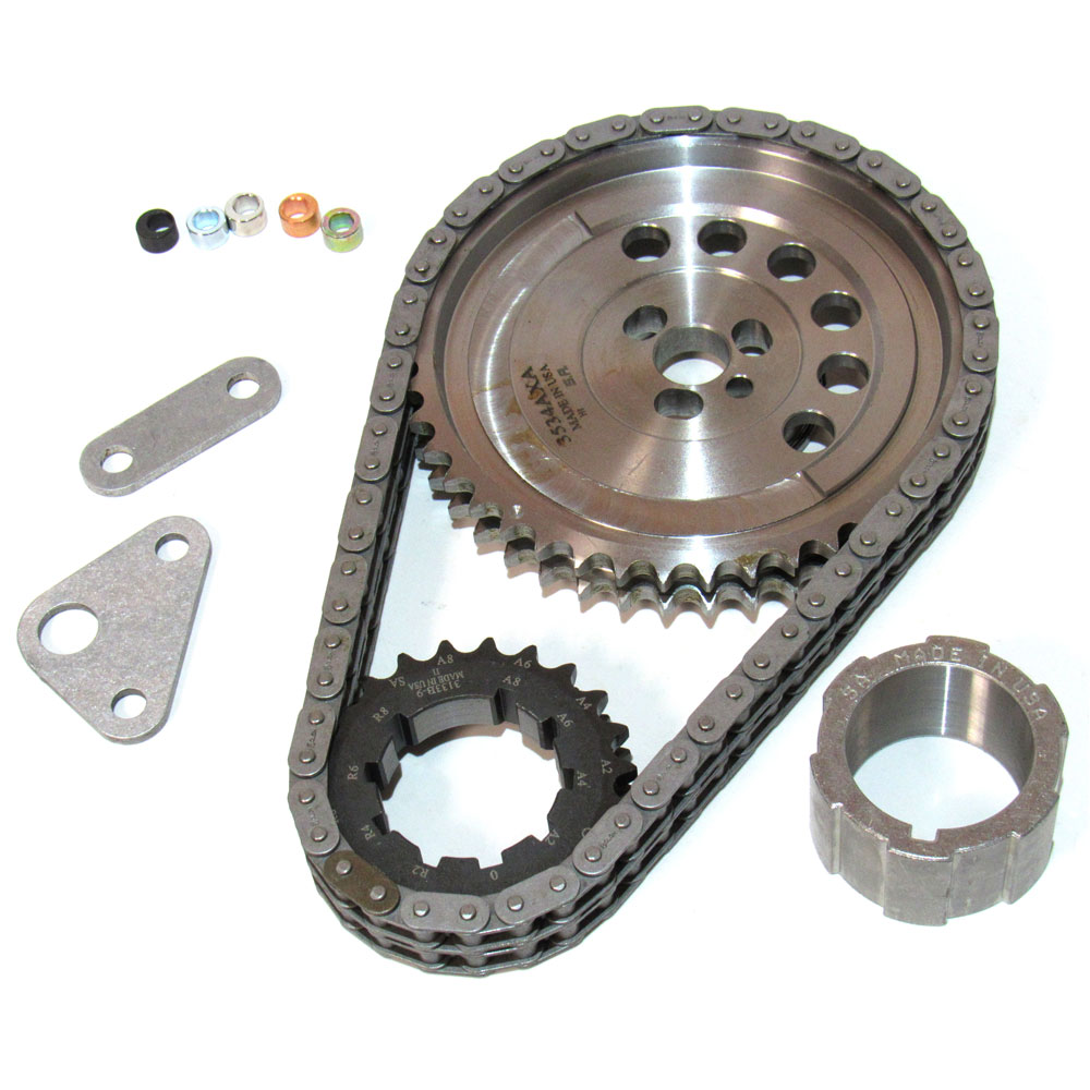 Renegade Timing Set 9-3753; Pro Series Adjustable Double Roller 0.250 in. for 1997 to 2007 GM LS 