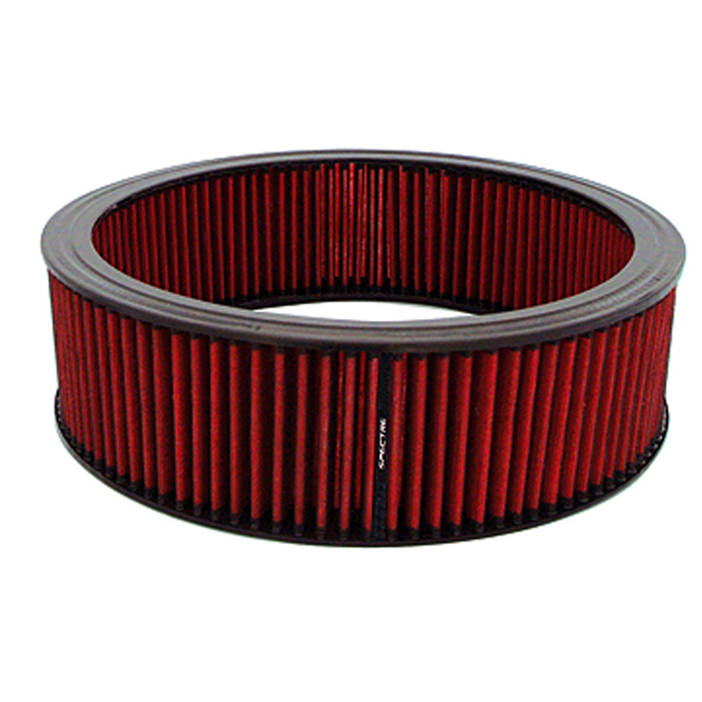 Photo for Renegade Racing Components Air Filter 91404; Air Filter Element Round Oiled Red Cotton Gauze 4.000 in. 14.000 in.
