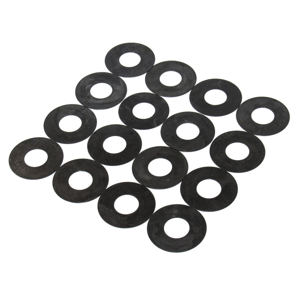 Renegade Racing Components Valve Spring Shim Set 94737-16; 0.015 in. 1.437 in. 0.645 in. Steel 