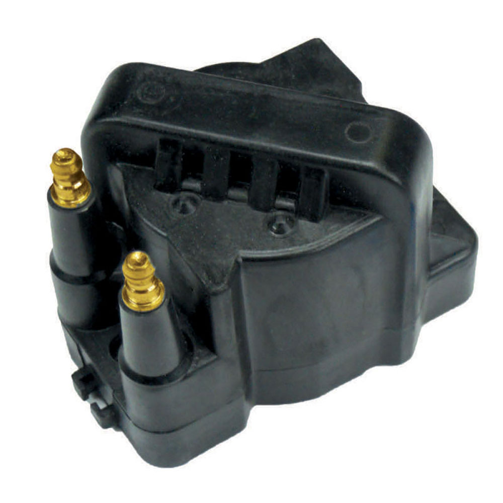 Renegade Ignition Coil 98224-2; Black 44000 Volt DIS Male Tower for 1989 to 2009 Chevy 