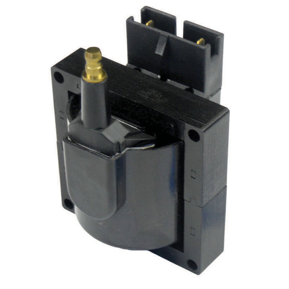 Renegade Ignition Coil 98227-2; Black 48000 Volt TFI, EEC IV Male Tower for 1982 to 1997 Ford 